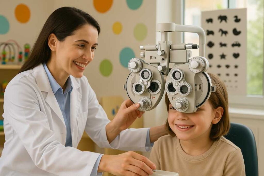 Child-Friendly Eye Exams